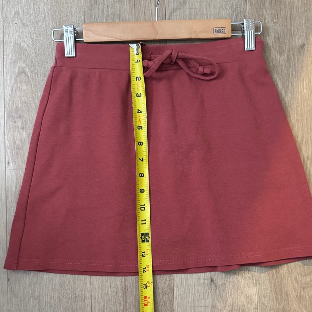 Women’s Two Piece Short Skirt Set Short Sleeve with built in shorts underneath - Picture 11 of 16